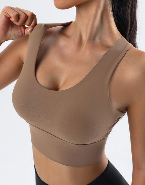 Fitness Sports Bra - High Impact – Coca Brown