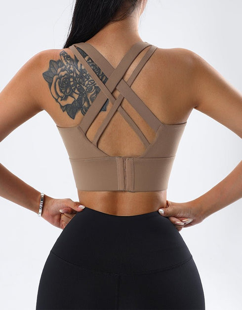 Fitness Sports Bra - High Impact – Coca Brown