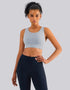 High Impact Sports Bra - Fixed Cups - Rhino Grey
