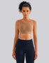 High Impact Sports Bra - Fixed Cups - Zelensky Brown