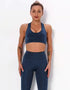 Shockproof Sports Bra - Navy Blue