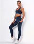 Shockproof Sports Bra - Navy Blue