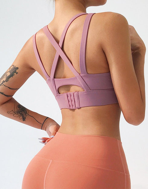 Sports Bra High Impact - Purple (Lilac)
