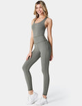 Sports Jumpsuit - Army Green - Livv Activewear
