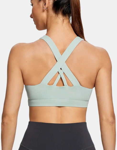 Women's High Support Sports Bra - Sage Green