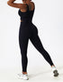 Women's High-Waisted Full-Length Leggings - Black