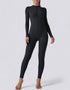 Zipped Jumpsuit Full Length Arms & Legs - Black