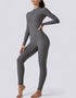 Zipped Jumpsuit Full Length Arms & Legs - Grey