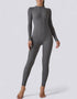 Zipped Jumpsuit Full Length Arms & Legs - Grey