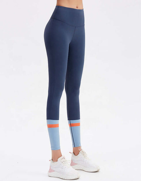 Blue Gym Leggings