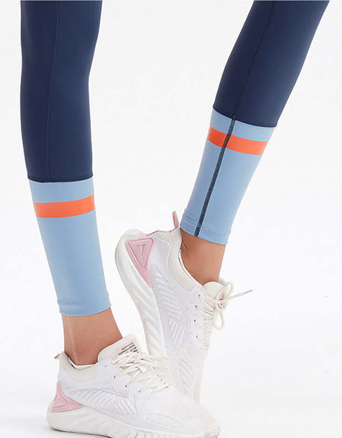 Blue Gym Leggings