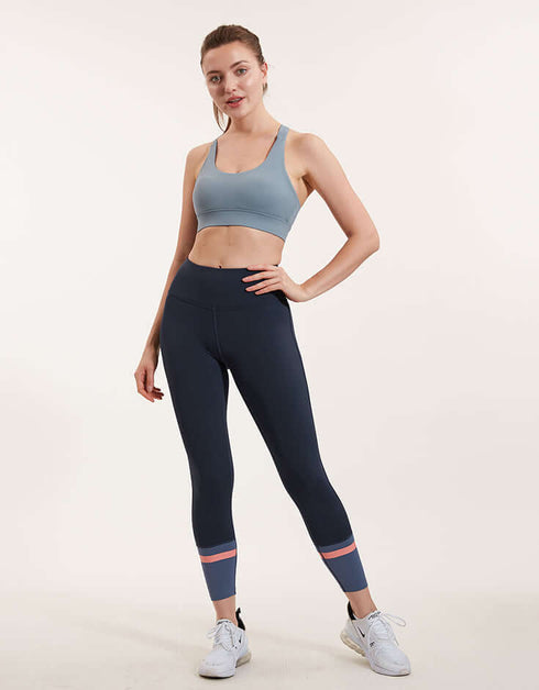 Blue & Pink Leggings