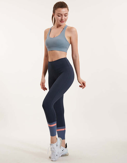 Blue & Pink Leggings