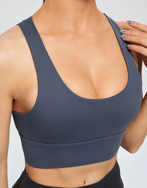 Fitness Sports Bra - High Impact – Navy