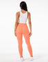 High Waist Seamless Gym Yoga Fitness Leggings - Peach
