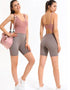 Ladies Jumpsuit Shorts - Yoga Gym Dance - One Piece Bodysuit