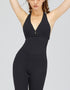 Open Back Activewear Jumpsuit for Women - Gym, Dance, Yoga, Fitness