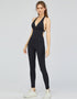 Open Back Activewear Jumpsuit for Women - Gym, Dance, Yoga, Fitness