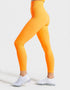 Orange Yoga Leggings