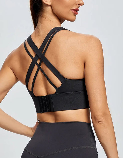 Women’s Fitness Sports Bra - High Impact – Black