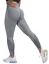 Womens Mat Grey Leggings