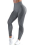 Womens Mat Grey Leggings