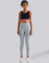 High Impact Sports Bra - Fixed Cups - Black