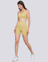 Sports Bra - Halter Neck - Open Back - Pear Sorbet