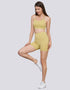 Sports Bra - Halter Neck - Open Back - Pear Sorbet