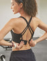 Women's Sports Bra - High Impact - Black