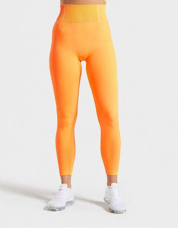 Orange Yoga Leggings