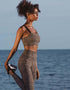 Womens Active Set - Leopard Print